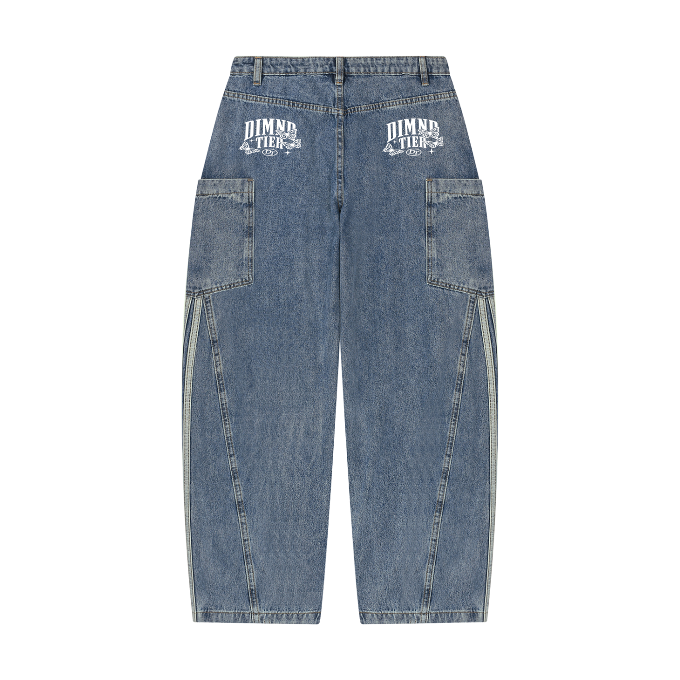 Women's Vintage Wash Barrel Leg Jeans