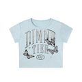 Girls Snow Washed Crop Top