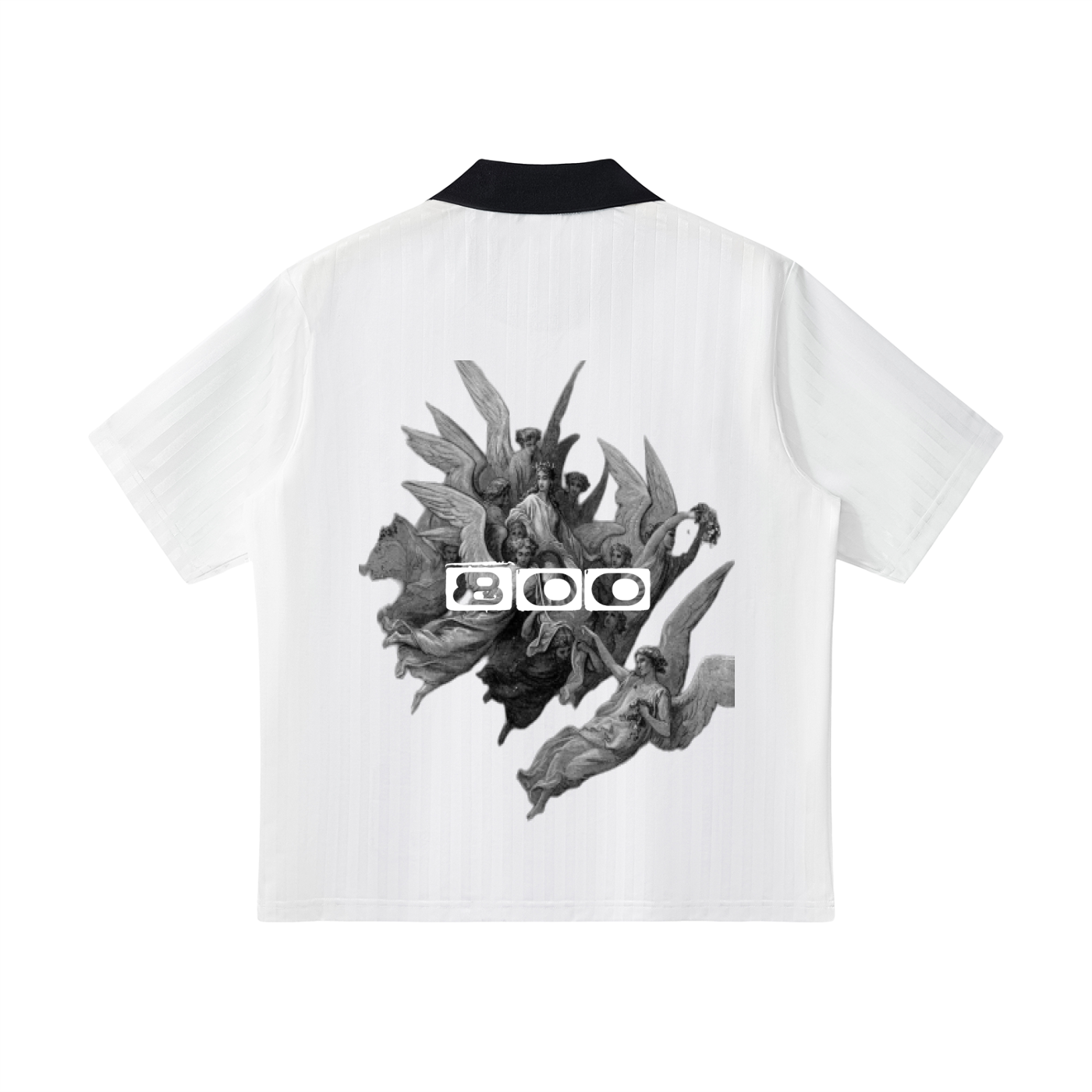 Dimnd tier Collar Striped Soccer Jersey
