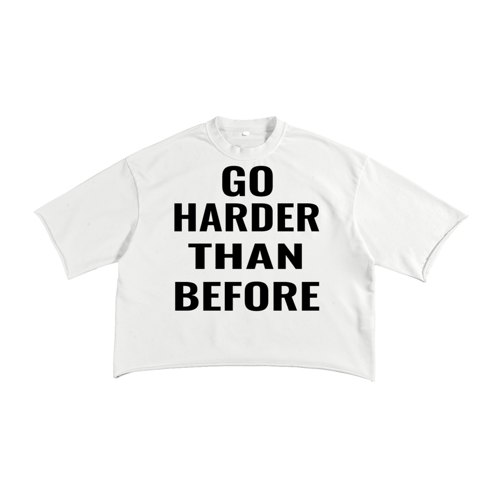 French Terry Raw Edge T-Shirt