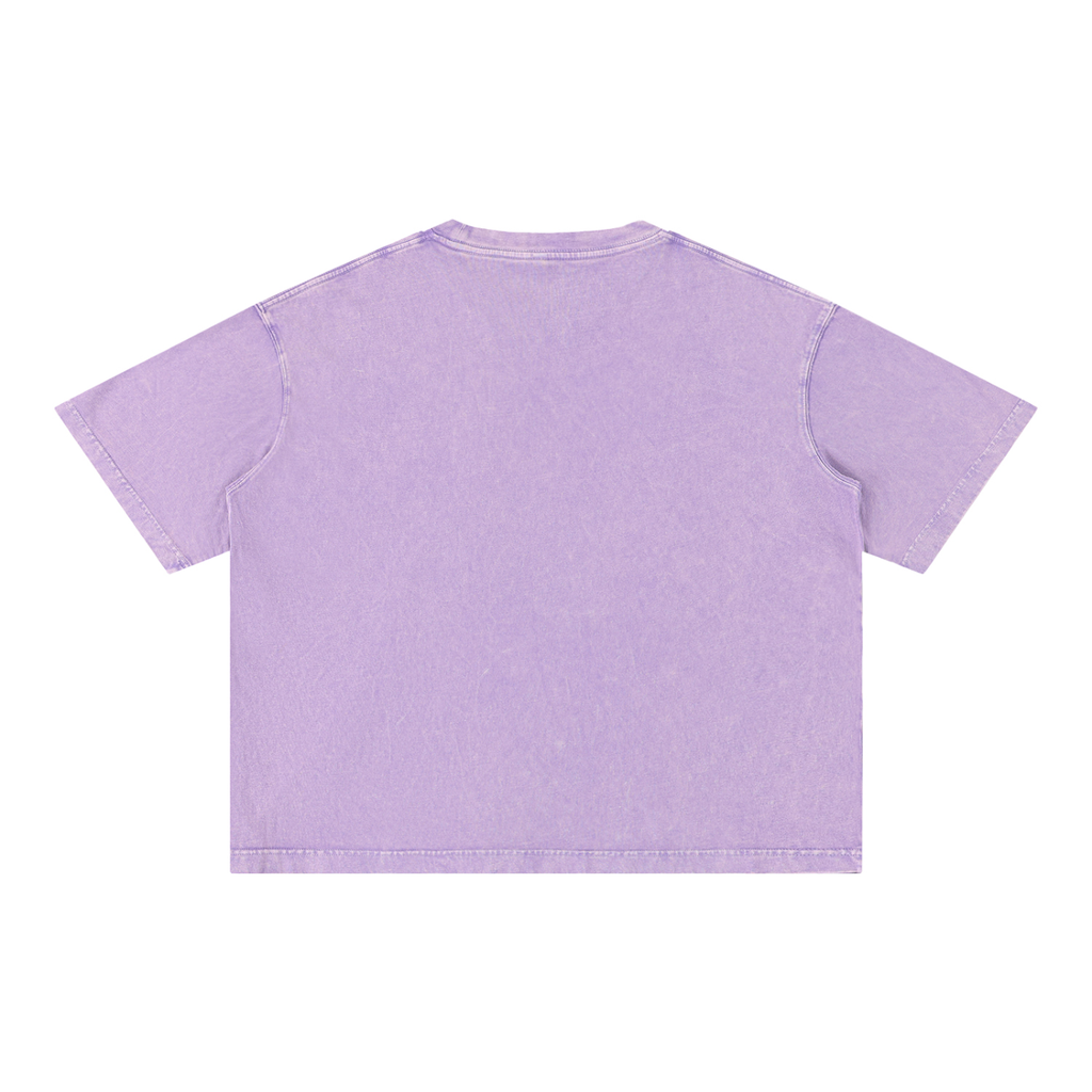 Ghtb Mineral Wash Boxy Cotton T-Shirt