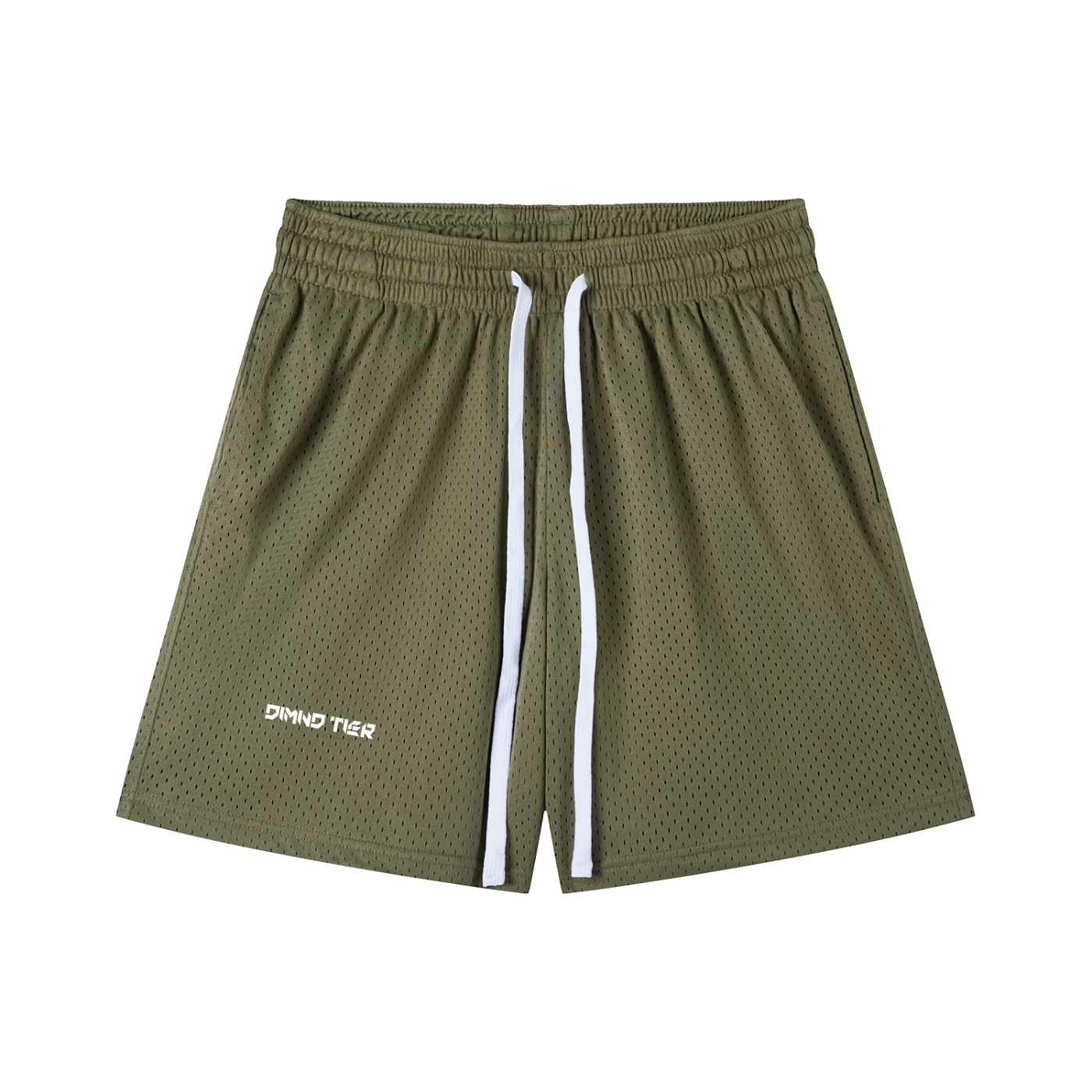 Mesh Drawstring Shorts