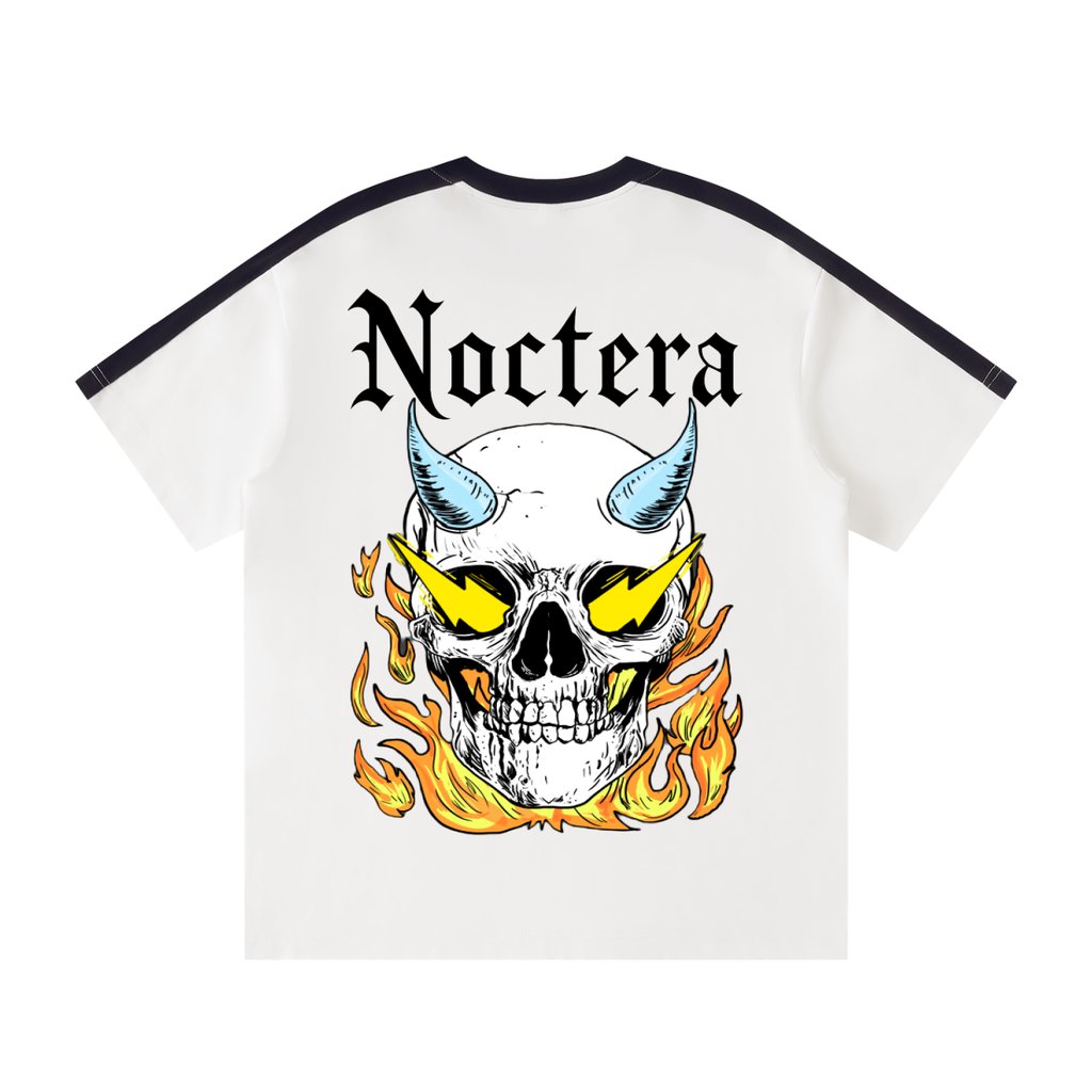 NOCTERA Colorblock Striped T-Shirt