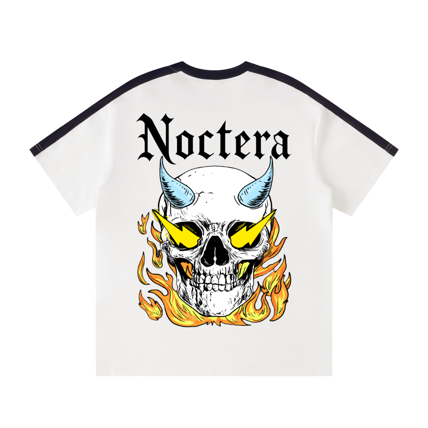 NOCTERA Colorblock Striped T-Shirt