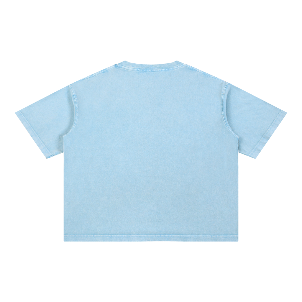 Ghtb Mineral Wash Boxy Cotton T-Shirt