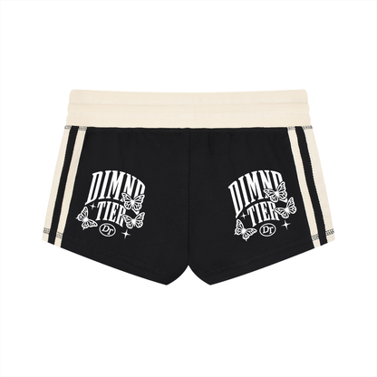 Women's Contrast Stripe Track Shorts