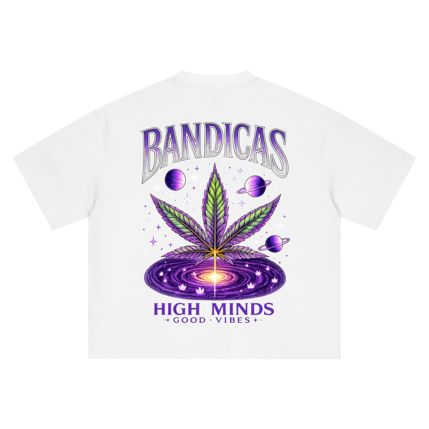 Bandicas graphic tee Boxy Oversized T-Shirt