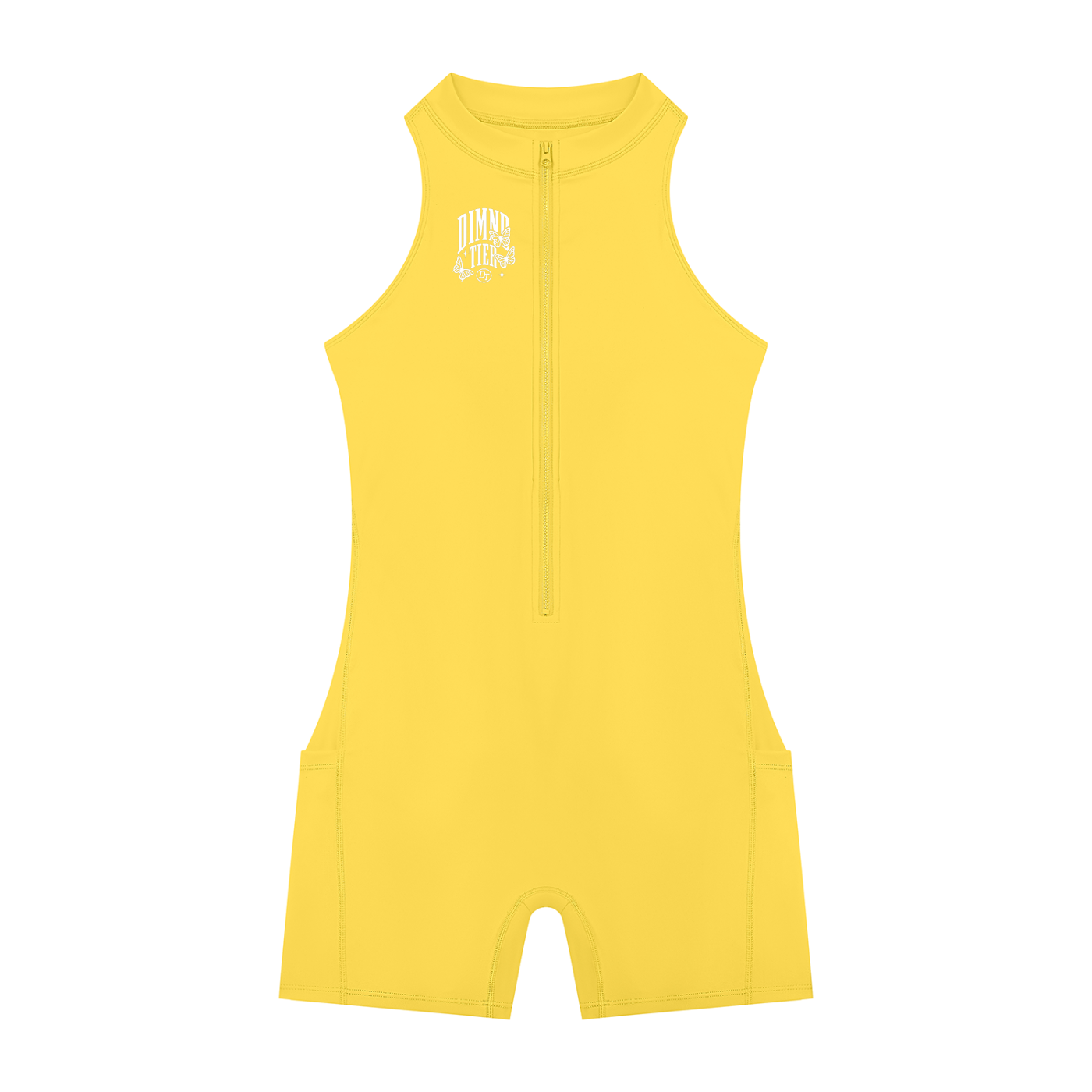 Women’s Quarter-Zip Yoga Romper