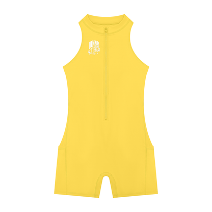 Women’s Quarter-Zip Yoga Romper
