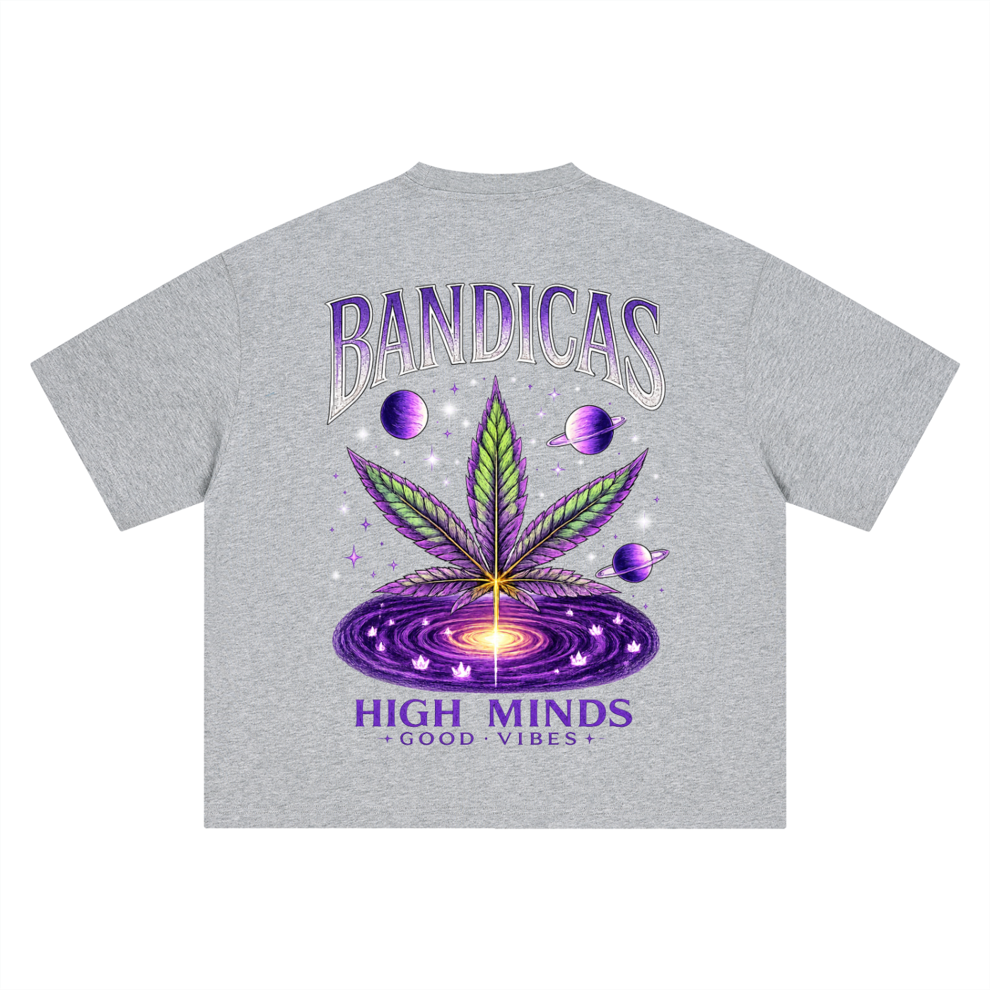 Bandicas graphic tee Boxy Oversized T-Shirt