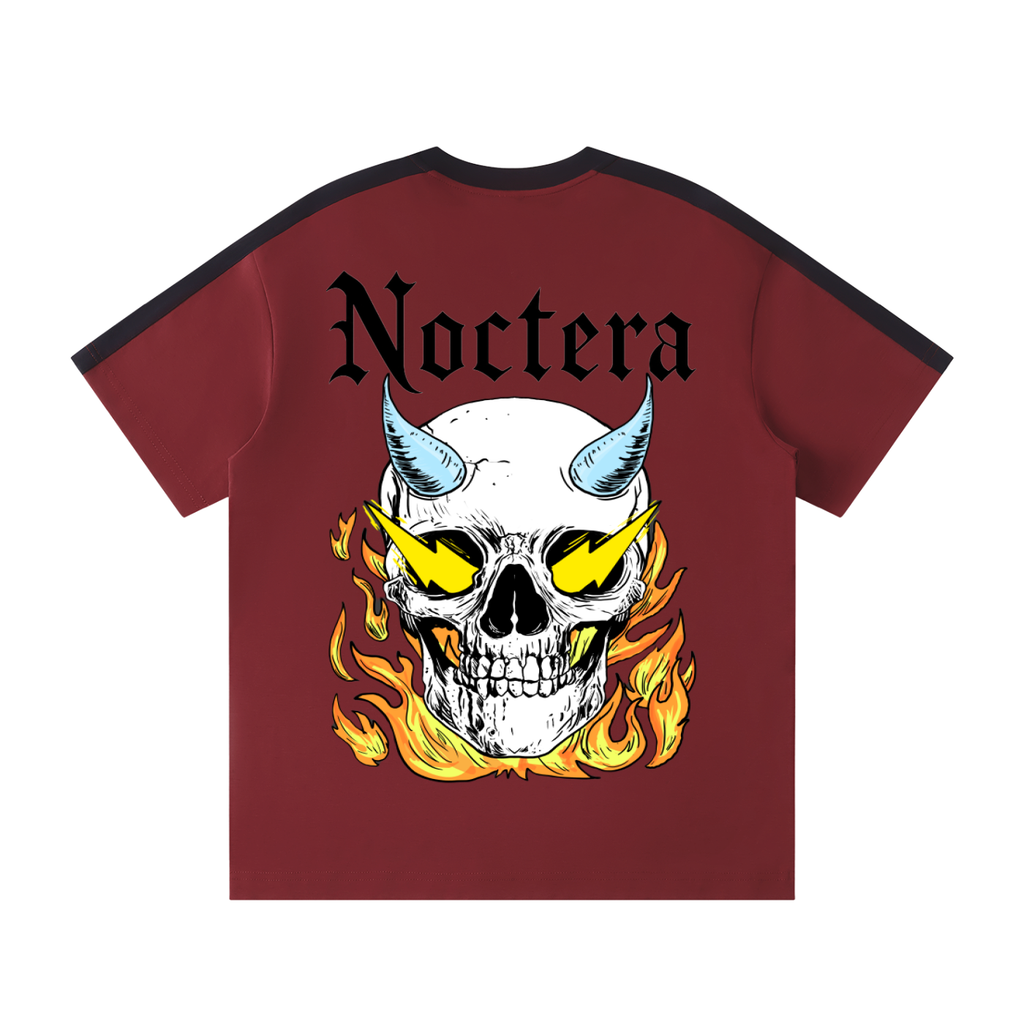 NOCTERA Colorblock Striped T-Shirt