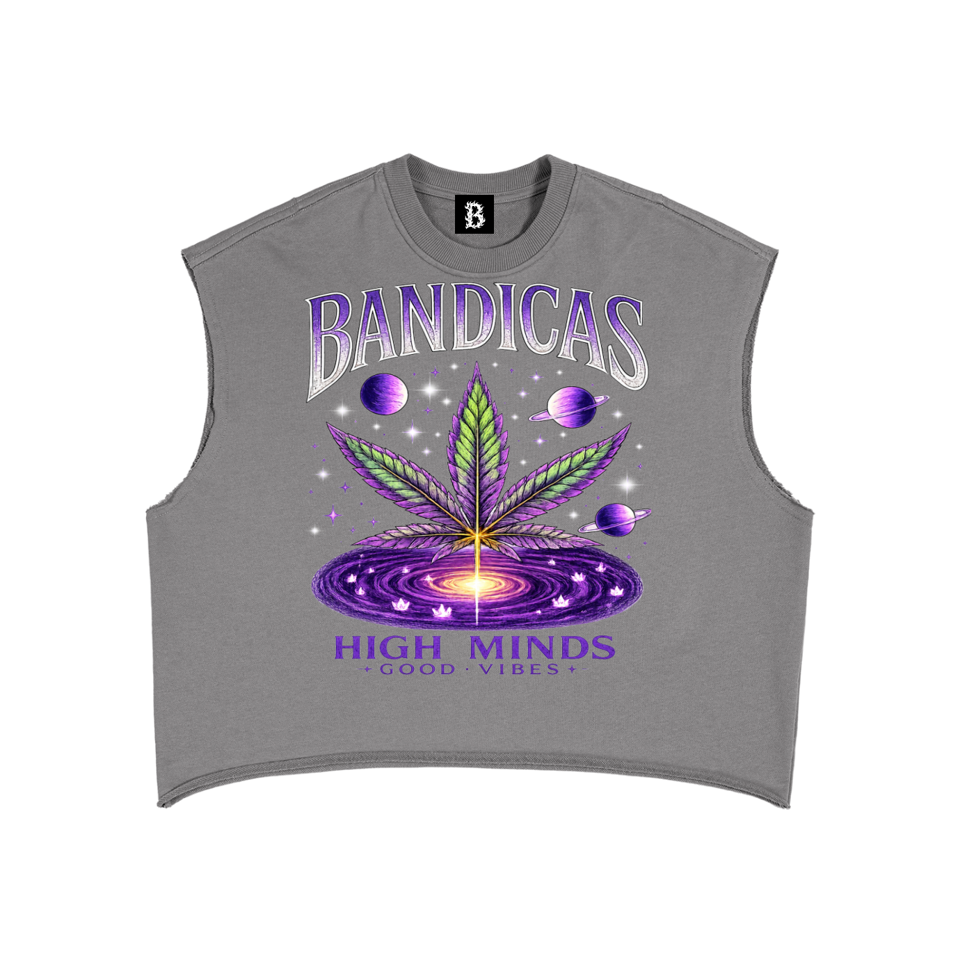 French Terry Boxy Tank Top