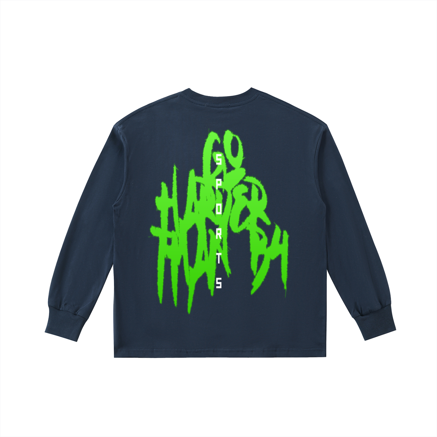 Kids' Quick-Dry Cotton Long-Sleeve Tee
