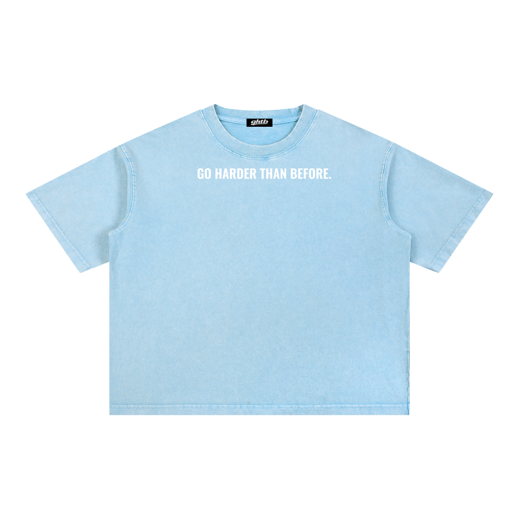 Ghtb Mineral Wash Boxy Cotton T-Shirt