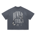 Vintage Washed Distressed Boxy Oversized T-Shirt