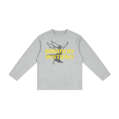Kid's Drop Shoulder Long Sleeve T-Shirt