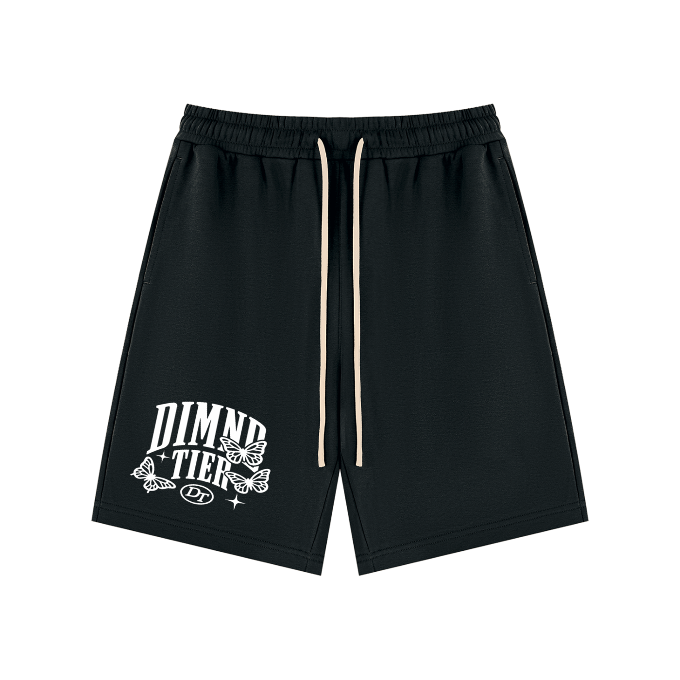 Dimnd tier Drawstring Shorts