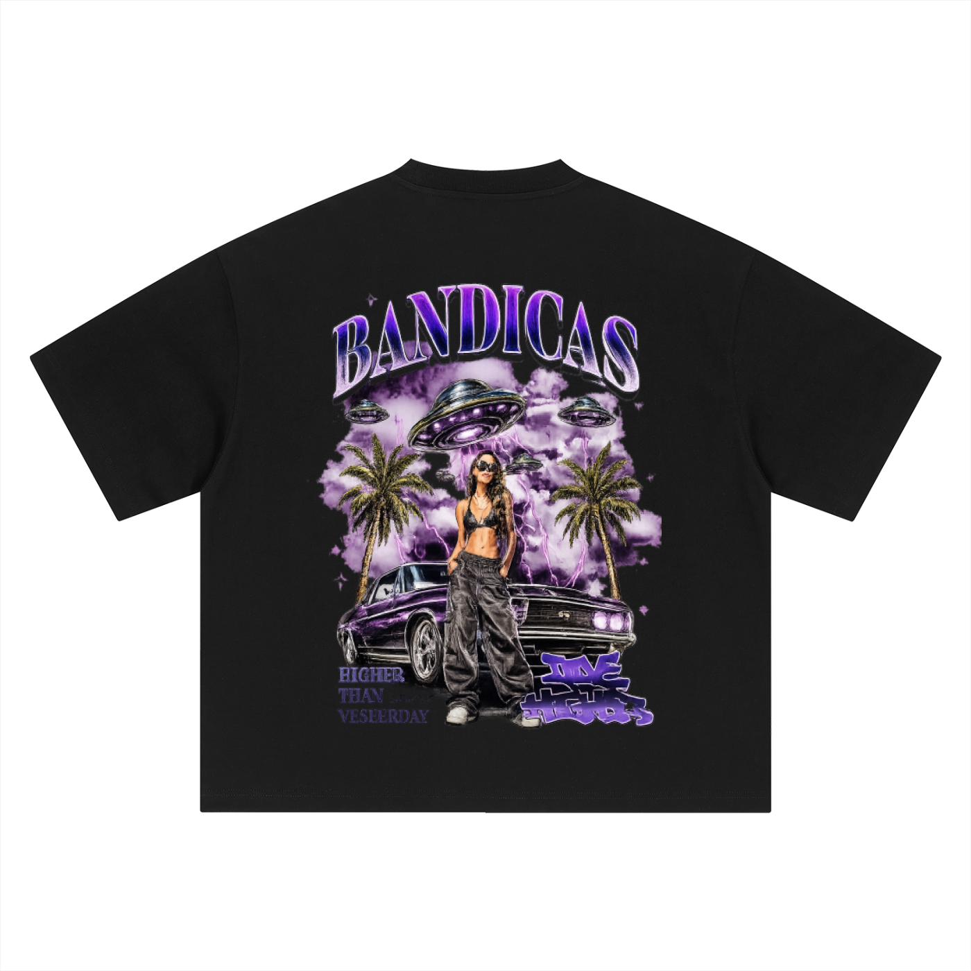Bandicas Boxy Oversized T-Shirt