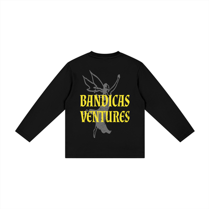 Kid's Drop Shoulder Long Sleeve T-Shirt