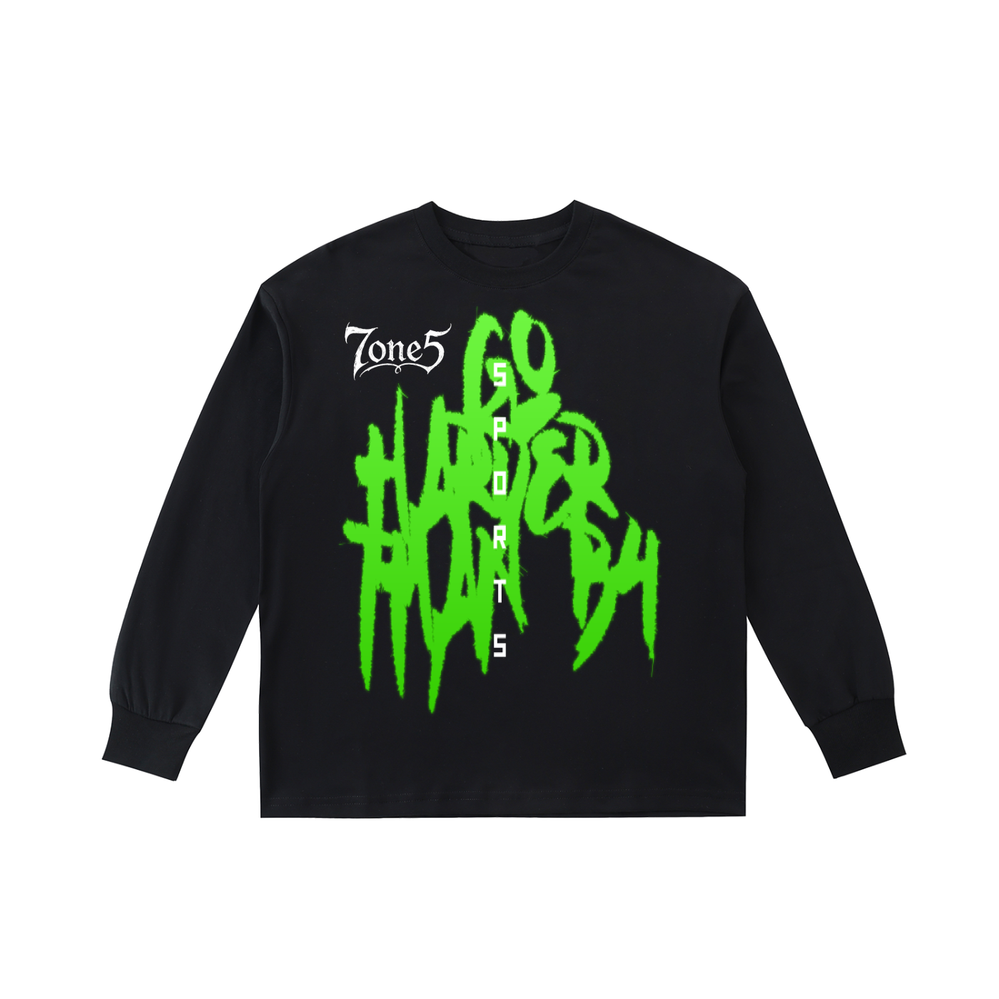 Kids' Quick-Dry Cotton Long-Sleeve Tee
