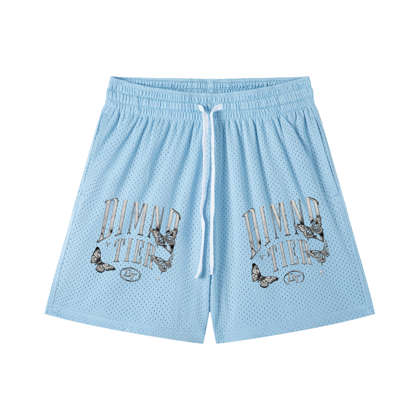 Mesh Drawstring Shorts