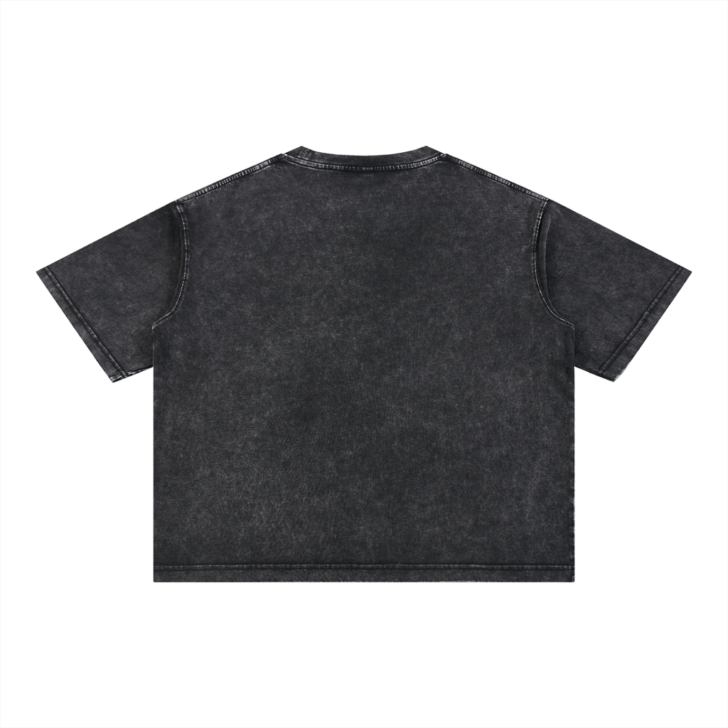 Ghtb Mineral Wash Boxy Cotton T-Shirt