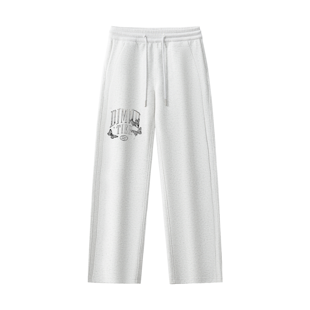 Essential Drawstring Straight-Leg Sweatpants