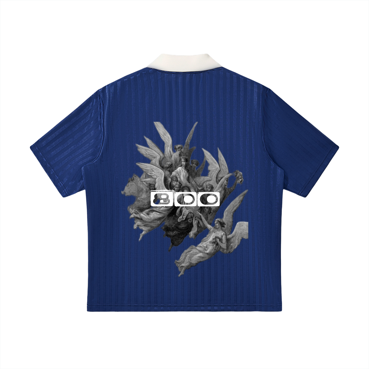 Dimnd tier Collar Striped Soccer Jersey