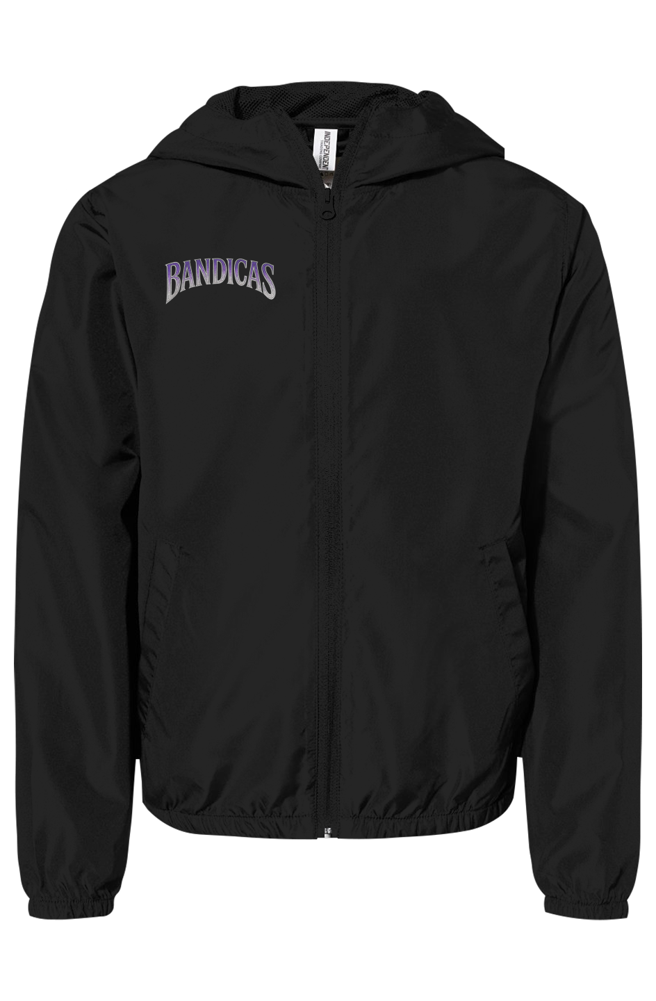 Youth Lightweight Windbreaker Full Zip Jacket