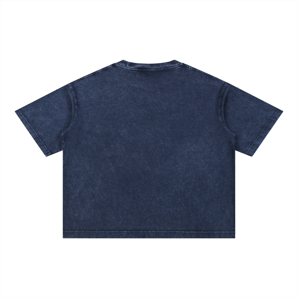 Ghtb Mineral Wash Boxy Cotton T-Shirt