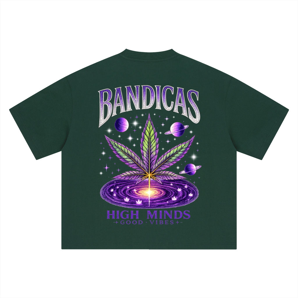 Bandicas graphic tee Boxy Oversized T-Shirt