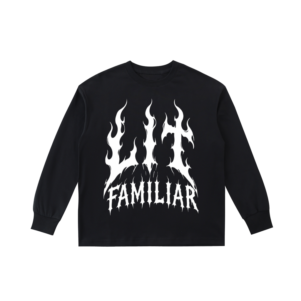 Kids' Quick-Dry Cotton Long-Sleeve Tee