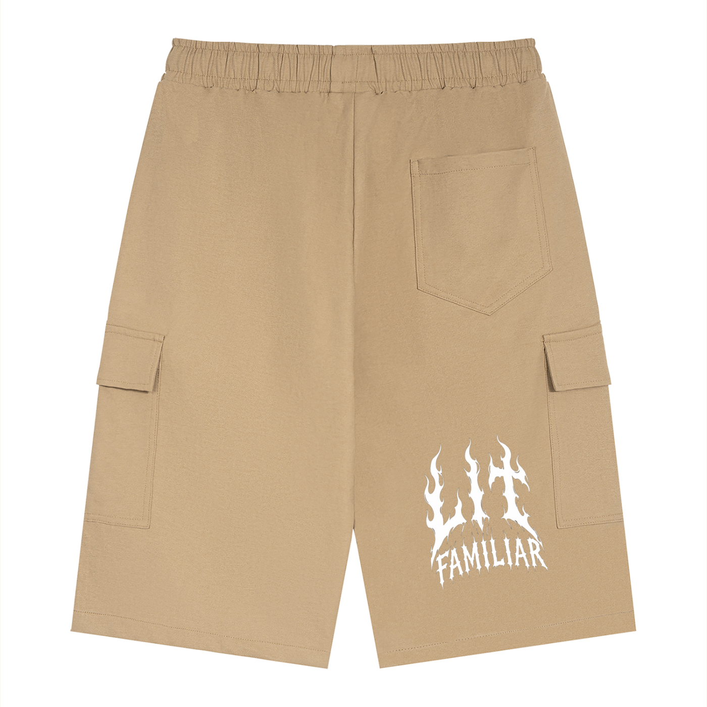 Unisex Drawstring Cargo Shorts