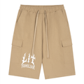 Unisex Drawstring Cargo Shorts