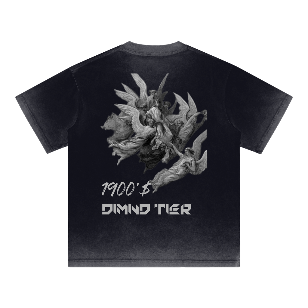 Reverse Dyed Loose Cotton T-Shirt