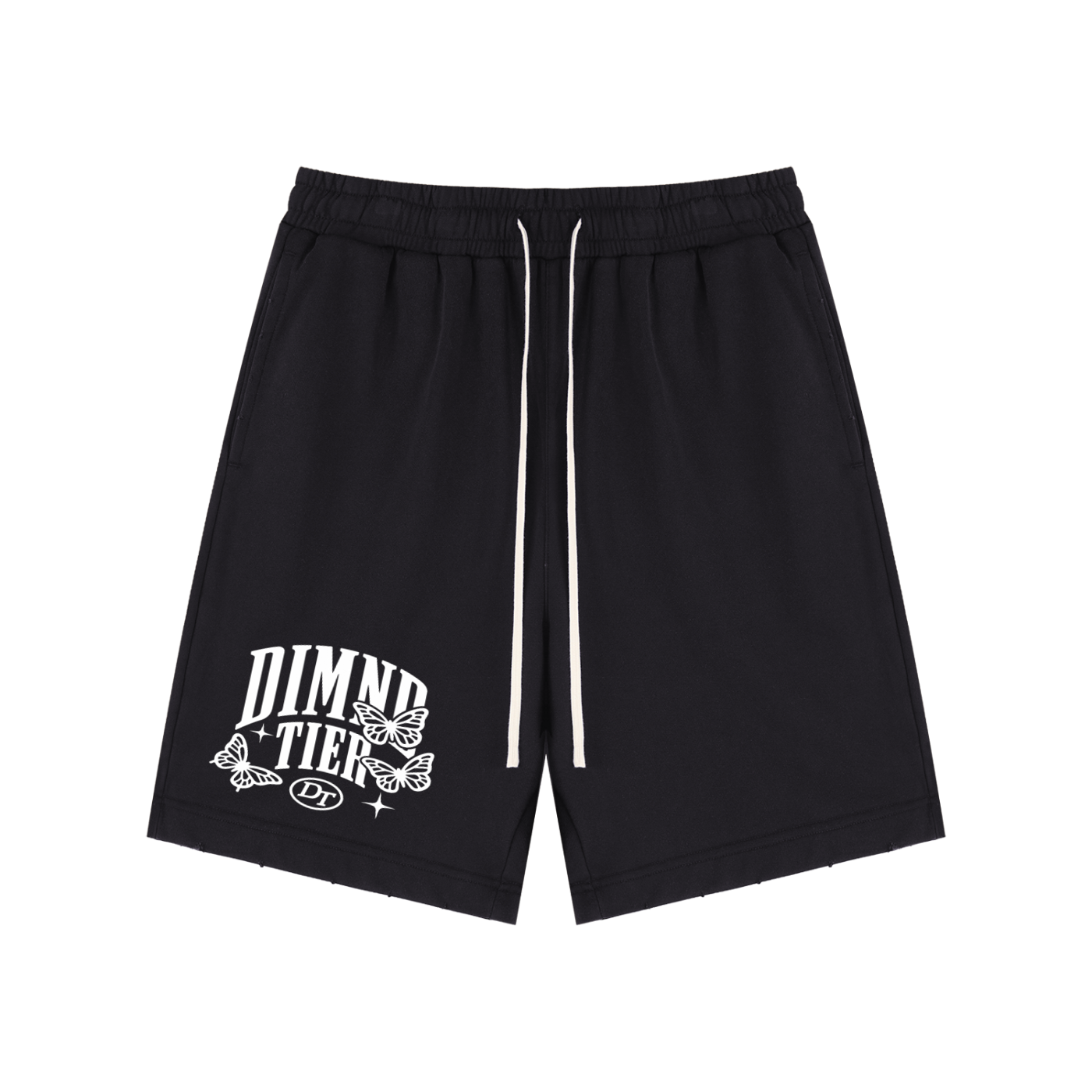 Dimnd tier Drawstring Shorts