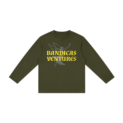 Kid's Drop Shoulder Long Sleeve T-Shirt