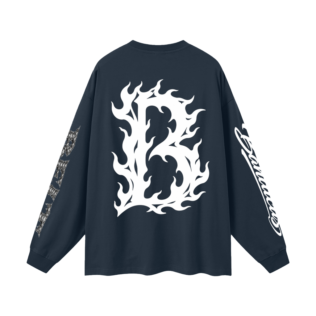 Oversized Unisex Long Sleeve T-Shirt