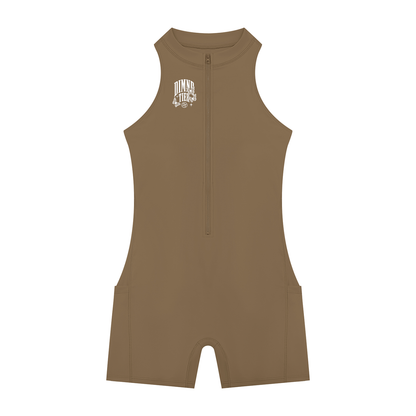 Women’s Quarter-Zip Yoga Romper