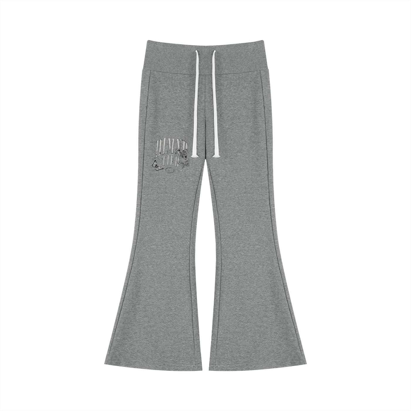 Women's Drawstring Flared Leg Pants