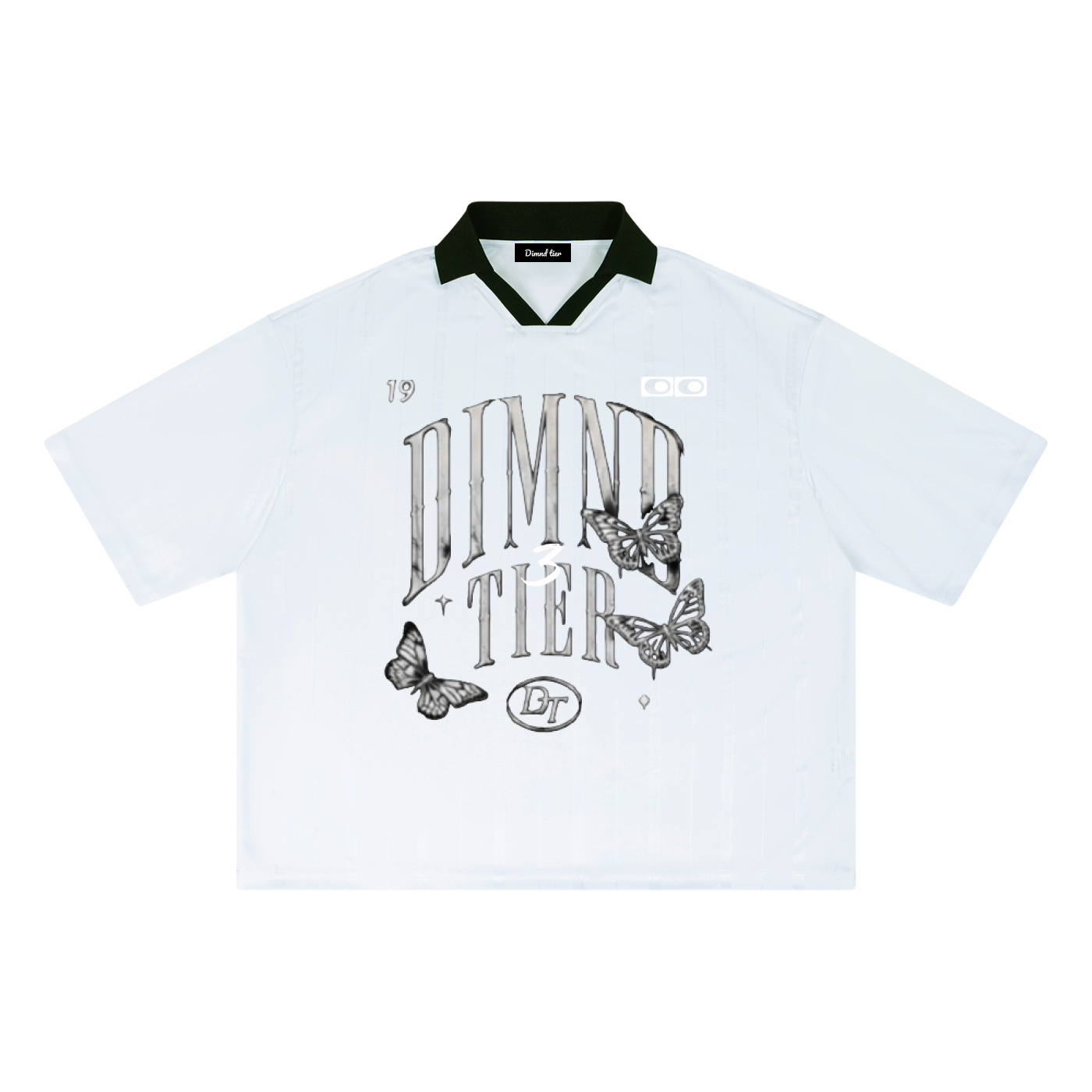 Dimnd Tier Striped Boxy Soccer Jersey
