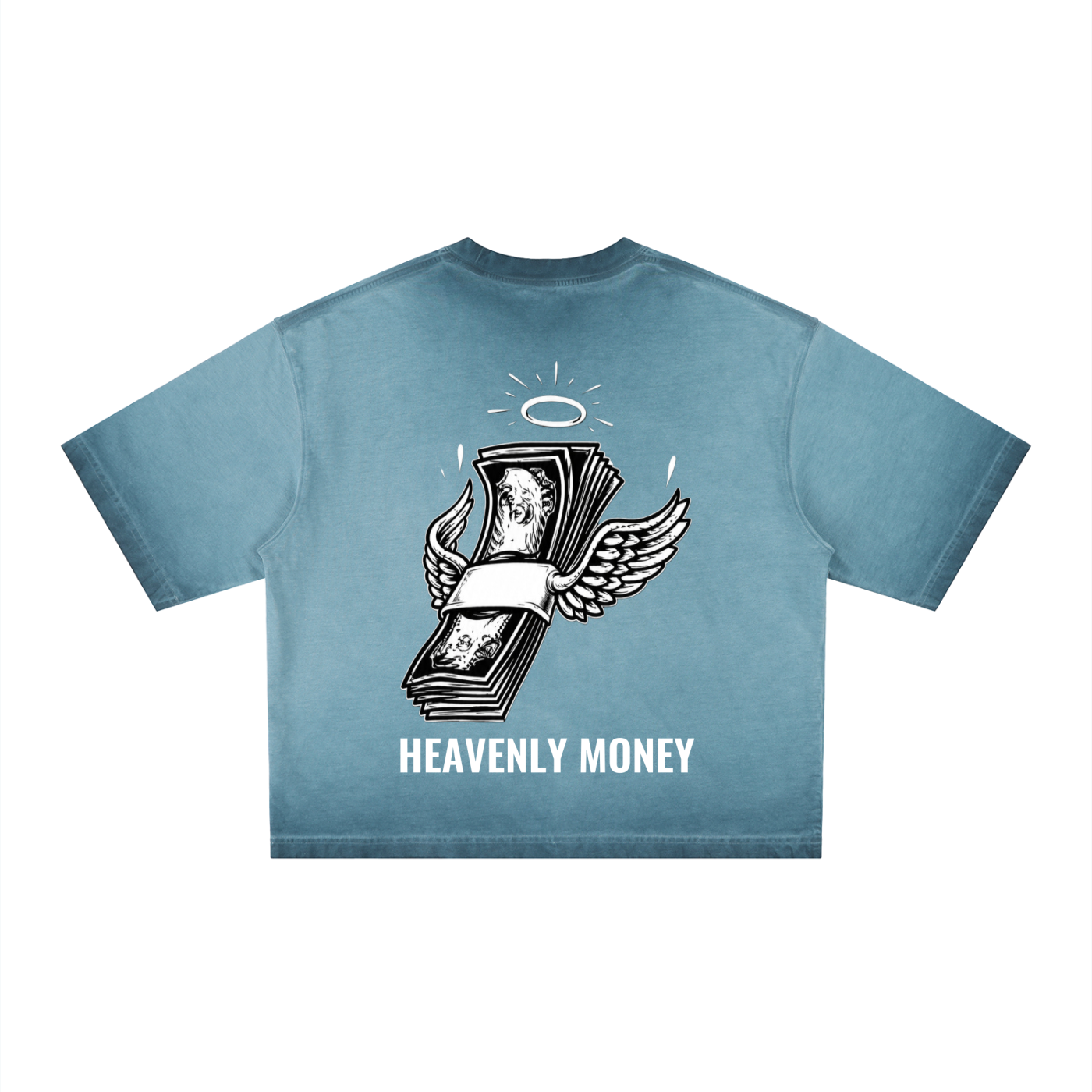 Unisex Reverse Dyed Boxy T-Shirt