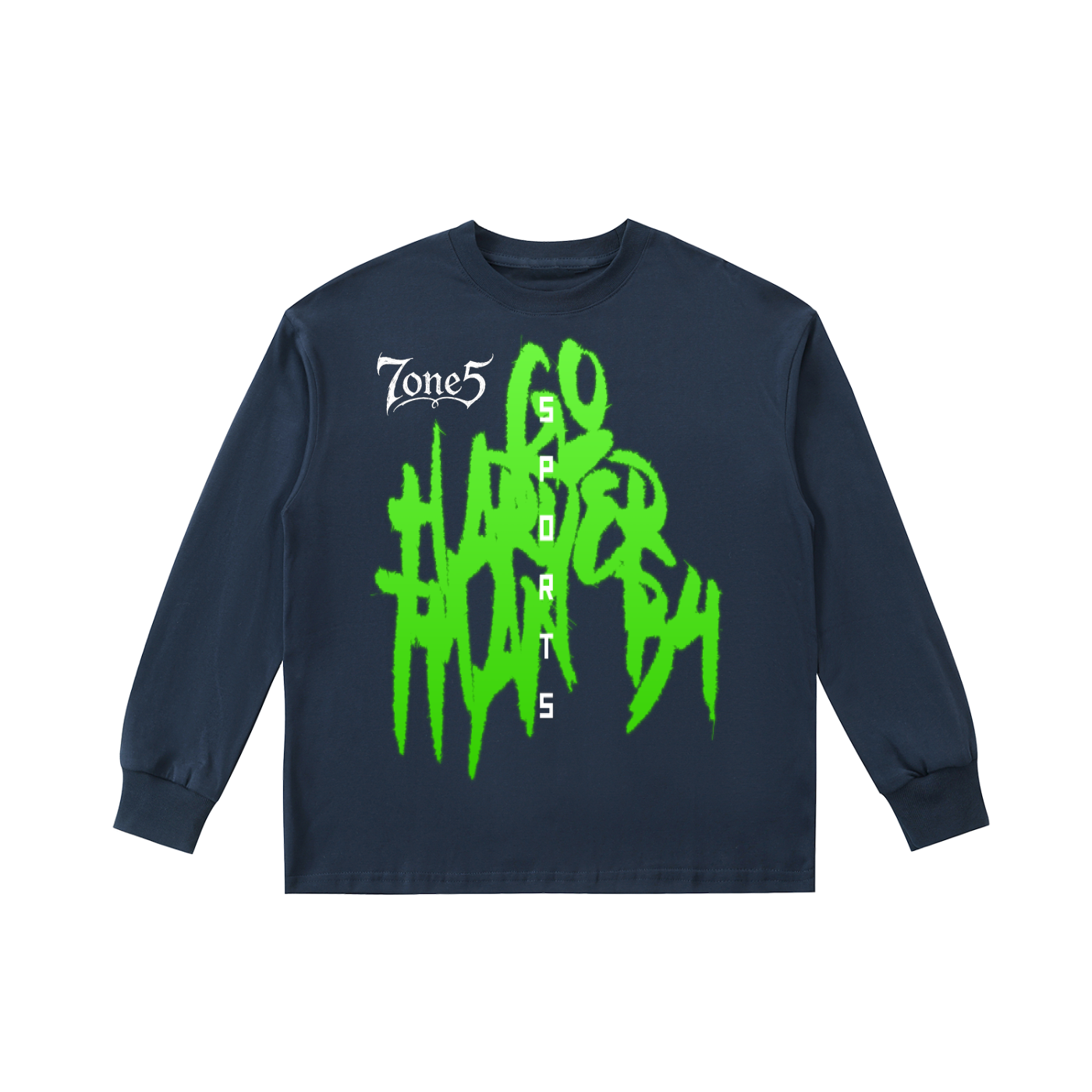 Kids' Quick-Dry Cotton Long-Sleeve Tee