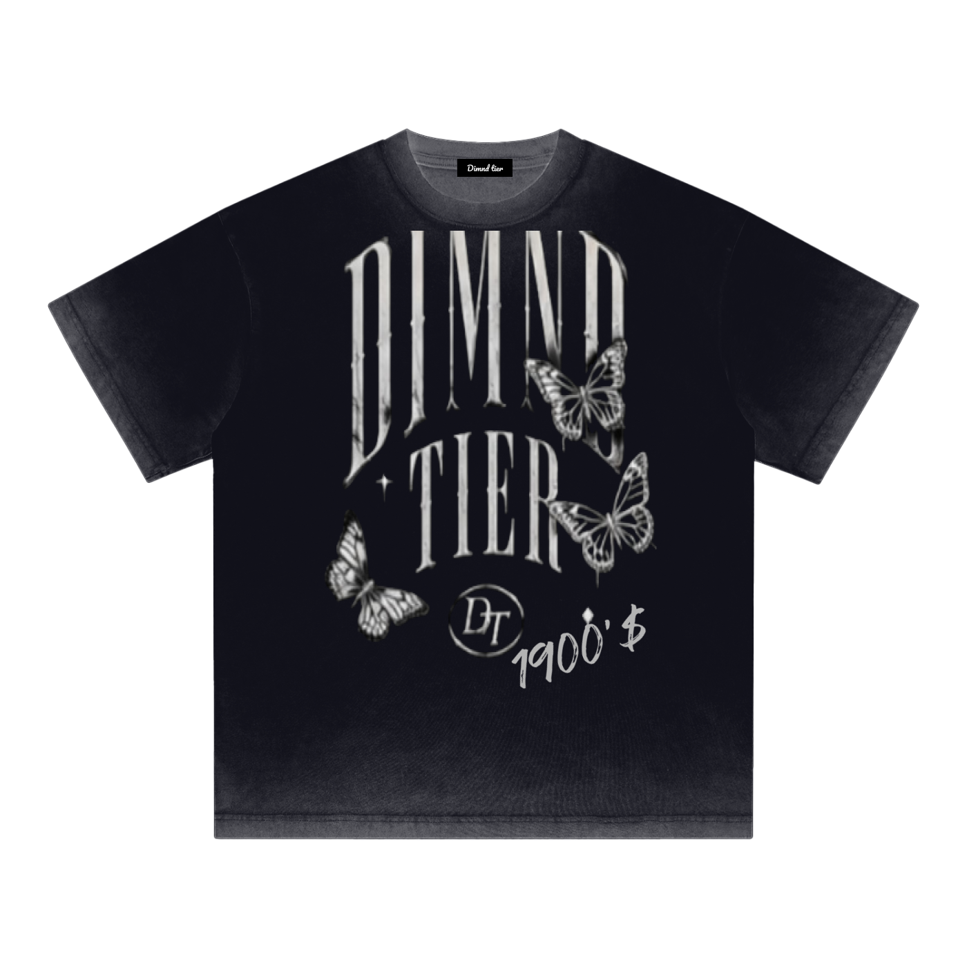 Reverse Dyed Loose Cotton T-Shirt