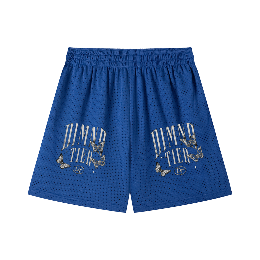 Mesh Drawstring Shorts