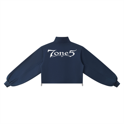 Women’s Mock-Neck Quarter-Zip Sweatshirt
