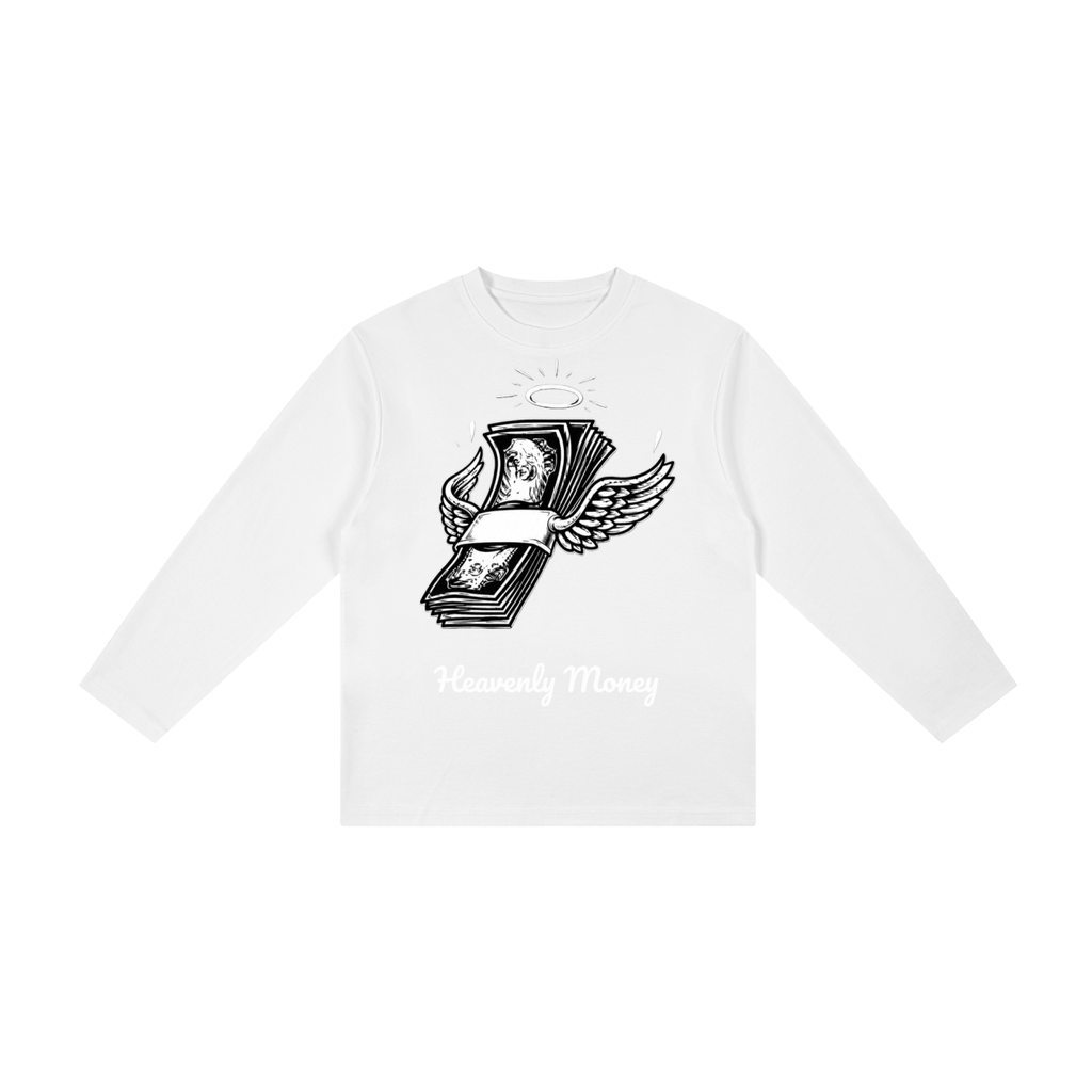 Kid's Drop Shoulder Long Sleeve T-Shirt