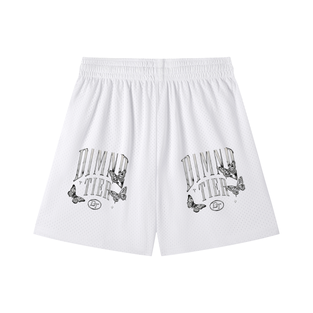 Mesh Drawstring Shorts