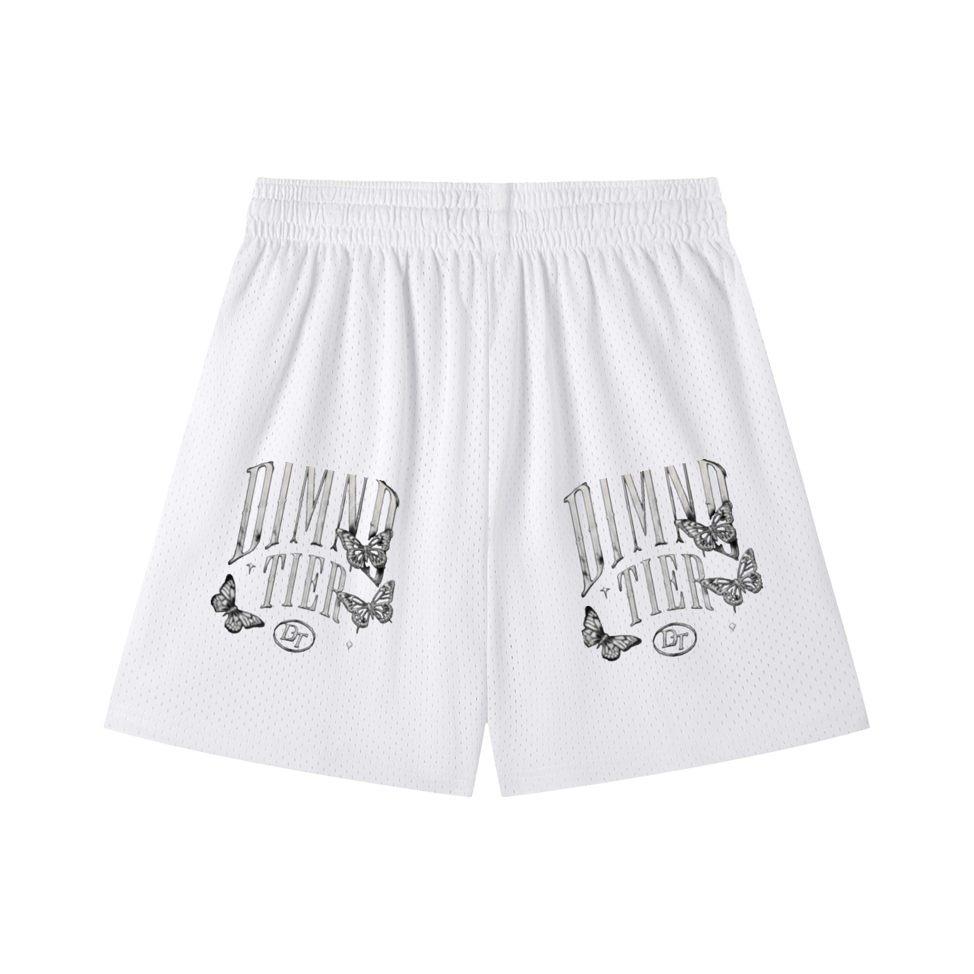 Mesh Drawstring Shorts