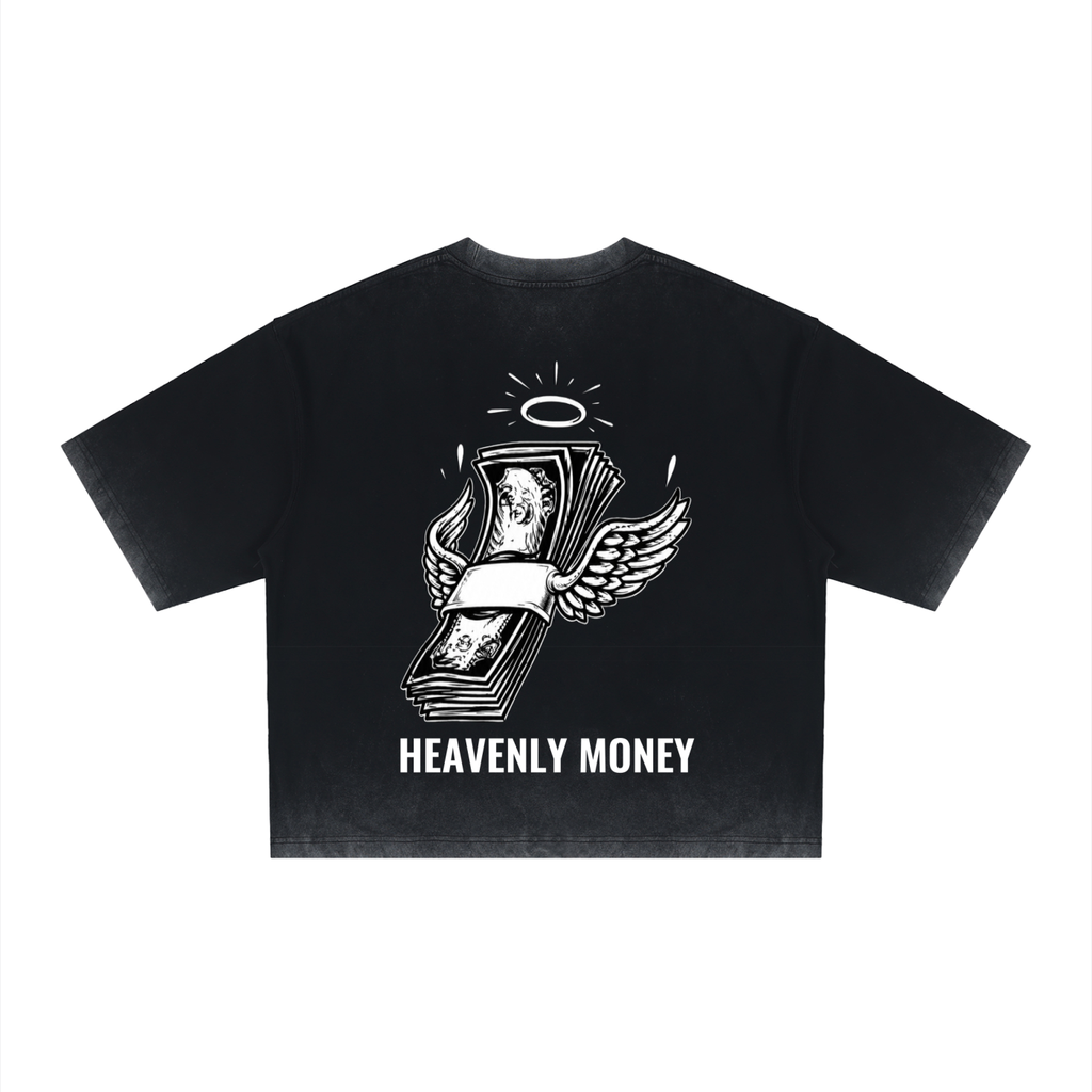Unisex Reverse Dyed Boxy T-Shirt
